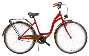 Linnajalgratas AZIMUT City Lux 28 2021 punane