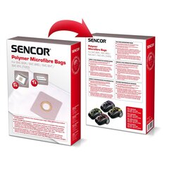 Мешки для пыли Sencor SVC8 (5шт +1 микрофильтр) цена и информация | Аксессуары для пылесосов | hansapost.ee