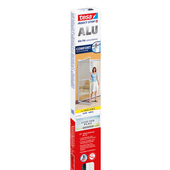Алюминиевая рама с москитной сеткой для дверей Tesa Insect Stop Alu Frames Comfort 1,2x2,4 м, белая цена и информация | Москитные сетки | hansapost.ee