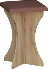 Столовый набор со стульями, дубовый / коричневый цвет цена и информация | Комплекты мебели для столовой | hansapost.ee