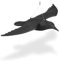 Пластиковые большие вороны для отпугивания птиц цена и информация | Средства защиты от кротов, грызунов | hansapost.ee