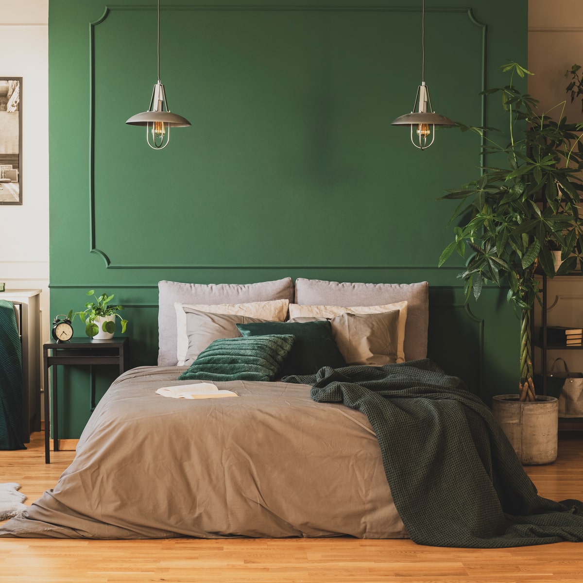 roheline magamistuba